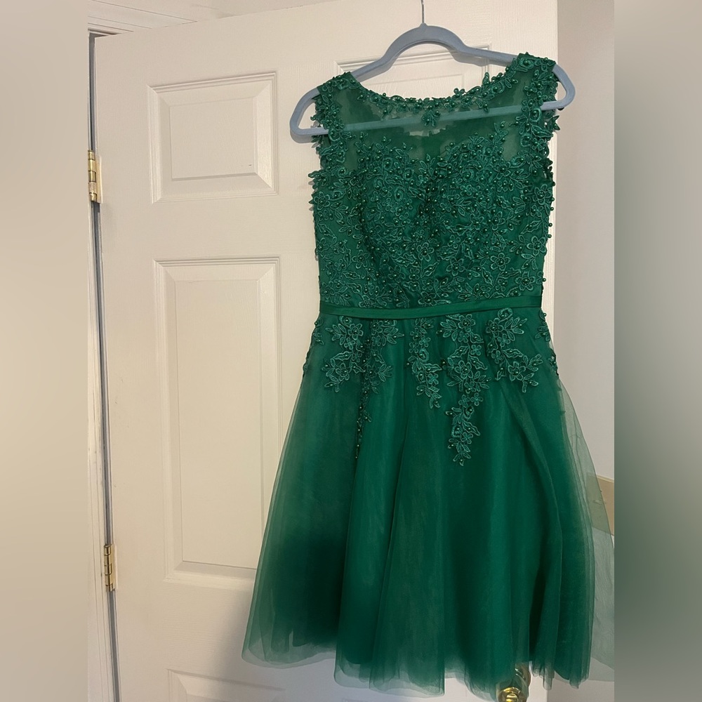 Emerald Mini Dress
